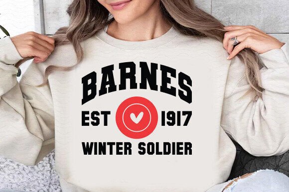 Download Winter Soldier Shirt, BARNES EST 1917 - Winter Collection
